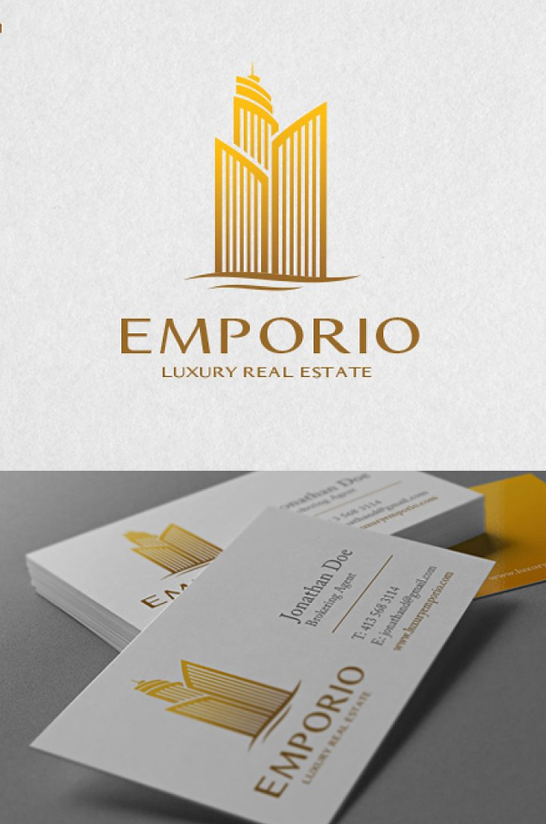 Luxury Real Estate Logo Template - 9