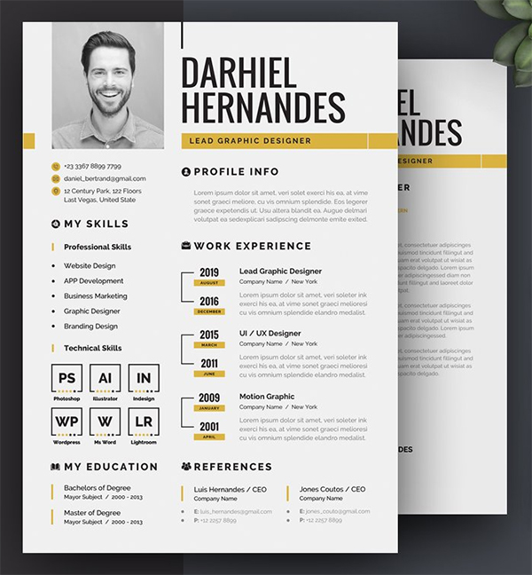Awesome Perfect Resume Template
