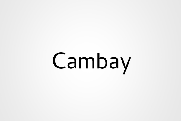 Cambay Font