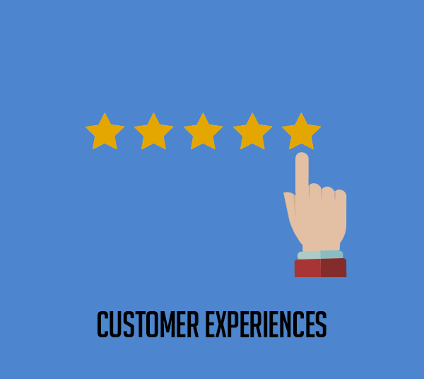 Customer experiences