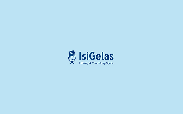 Isi Gelas Logo Design