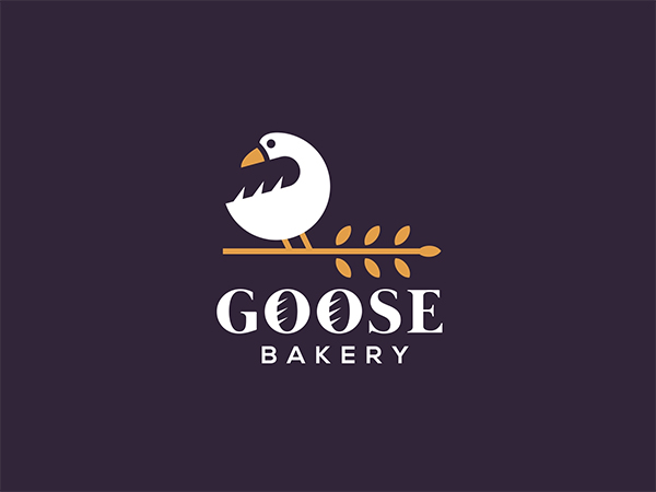 Goose Bakery Logo Design