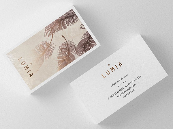 LUMIA Business Card Template
