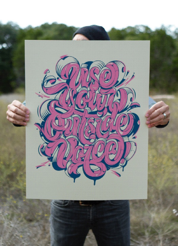 Remarkable Lettering and Typography Designs for Inspiration - 36