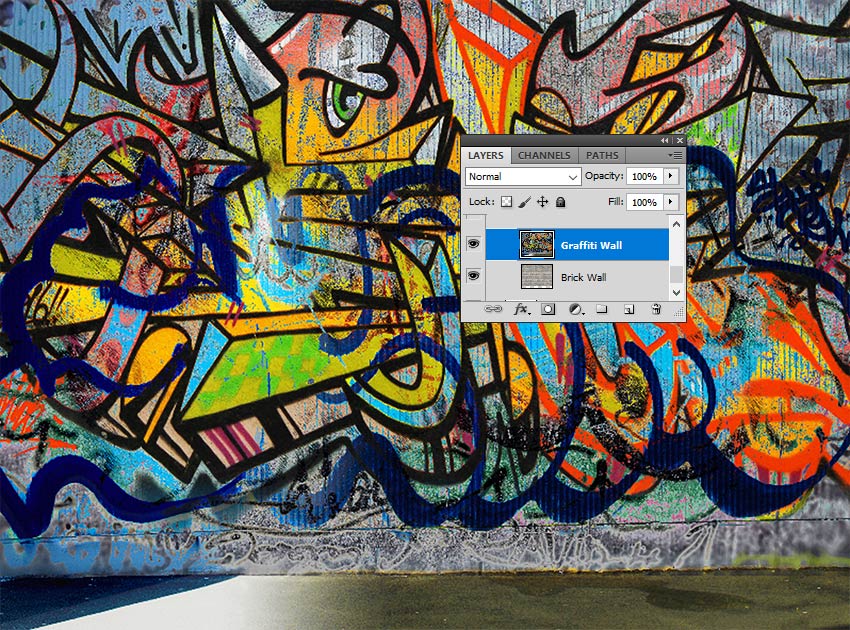 How to Create a Graffiti Effect in Adobe iDevie