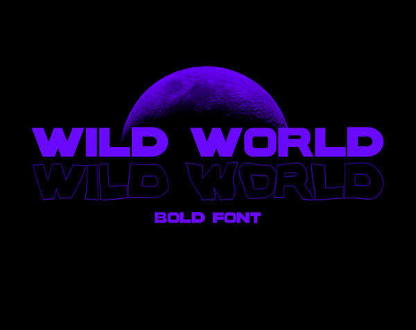 Wild World Bold Free Font