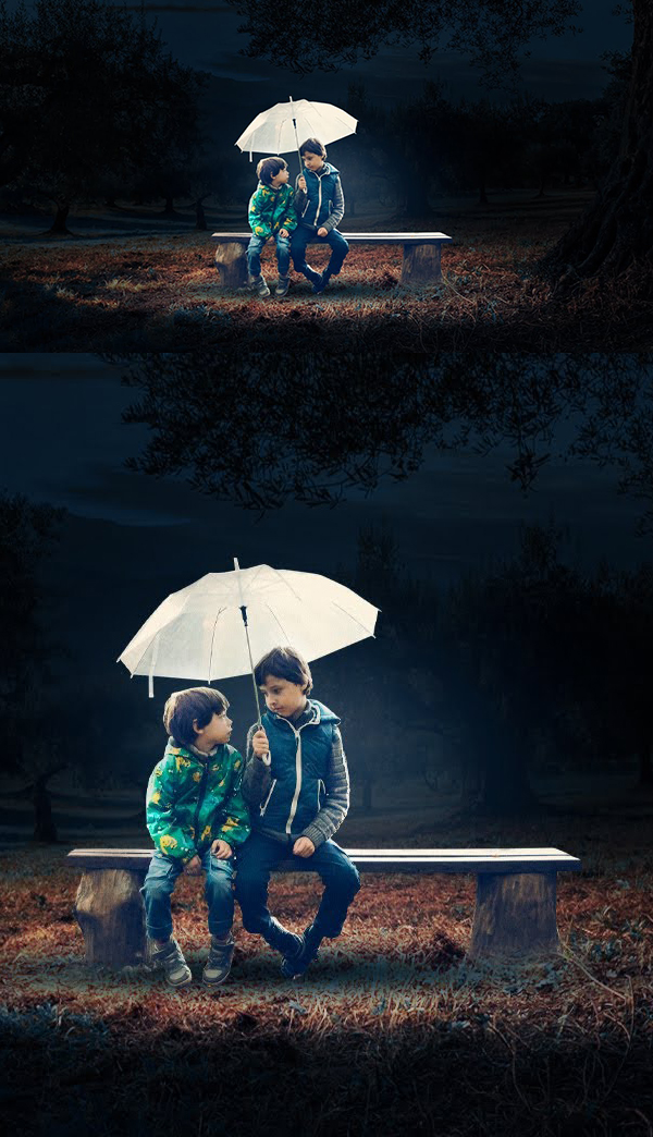 Amazing Umbrella Photoshop Manipulation And Concept Art Tutorial