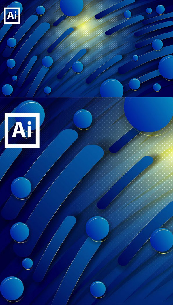 How to Create 3D Abstract Backgrounds in Adobe Illustrato