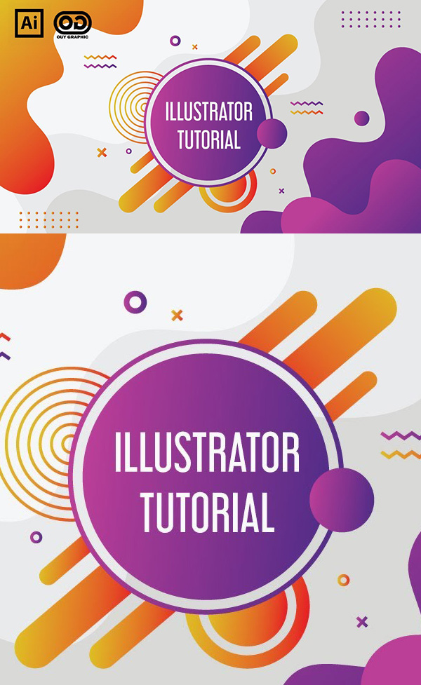 Create Colorful Shapes Background In Adobe Illustrator