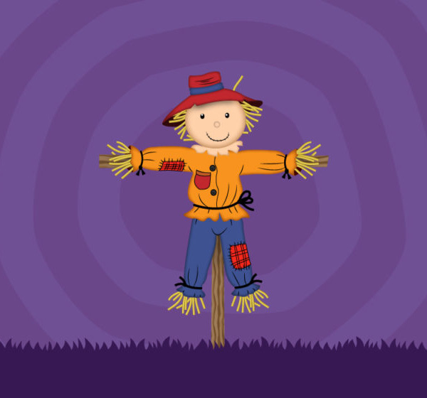 How to Create a Scarecrow Illustration in Adobe Illustrator Tutorial