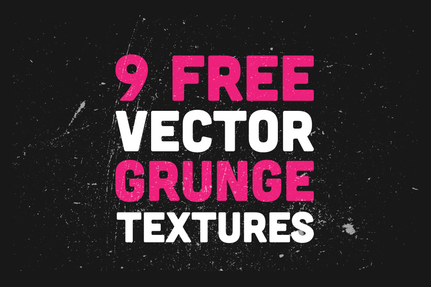 9 Free Vector Grunge Textures