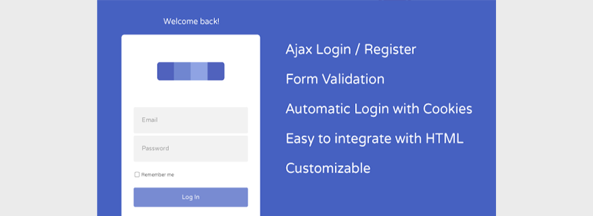 AJAX User Registration and Login