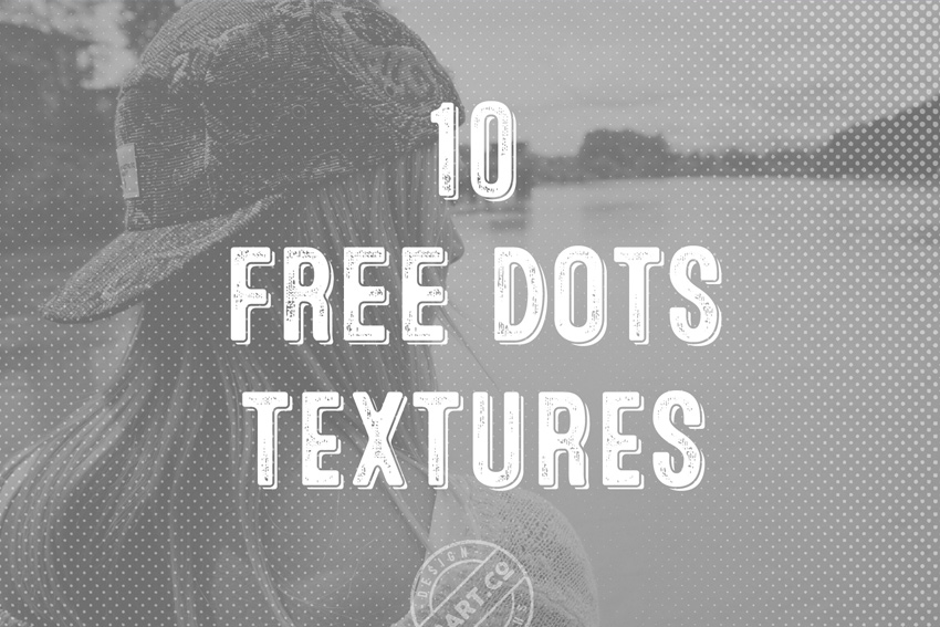 Free Halftone Dots Textures