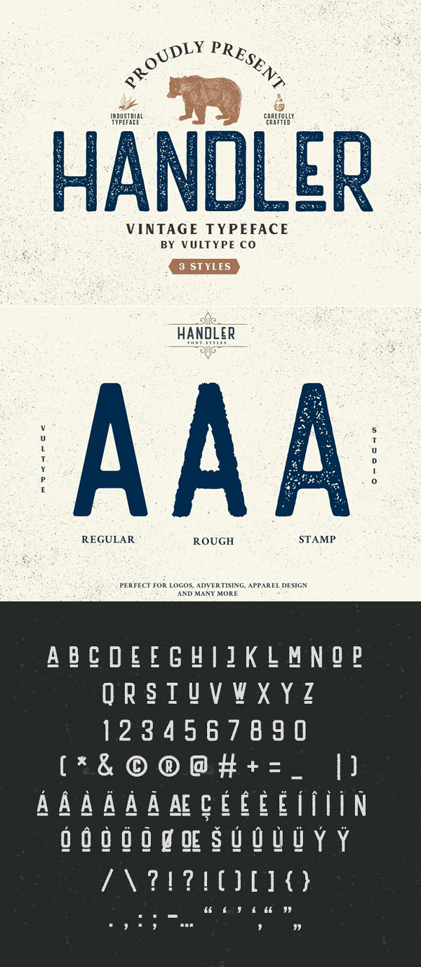 Handler Vintage Sans Serif