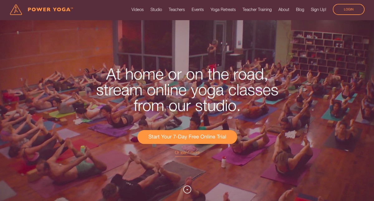 Yoga Website Designs