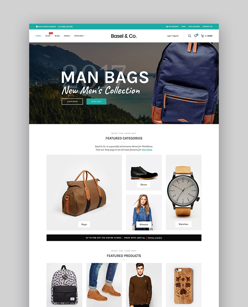 Basel - Responsive eCommerce Theme