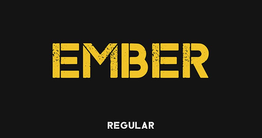 Ember Typeface 