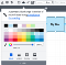 The Lucidchart gradient tool