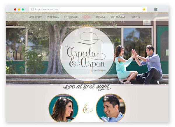 wedding websites