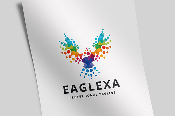 Pixel Eagle Logo