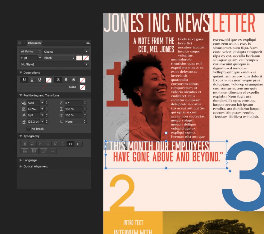 How to Create a Newsletter Template in Affinity Publisher (Free