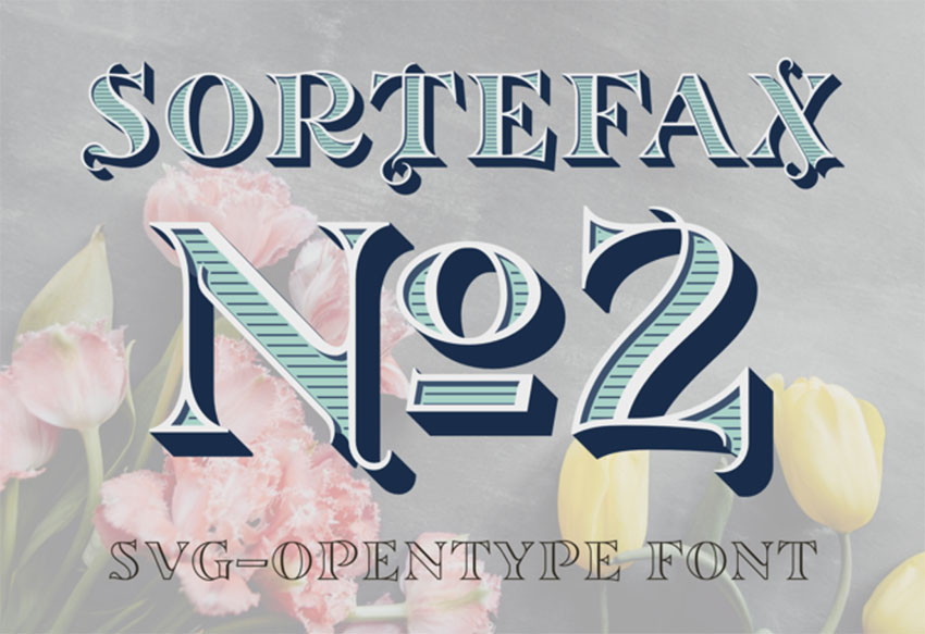Sortefax No2 Font