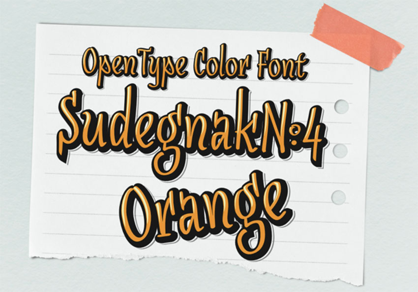 Sudegnak No4 Font