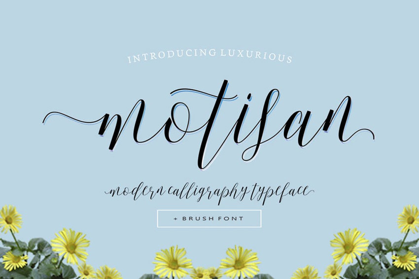 Motisan Script Calligraphy Font Download