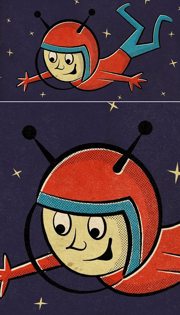 How To Create a Retro Style Cartoon Character in Illustration Tutorial