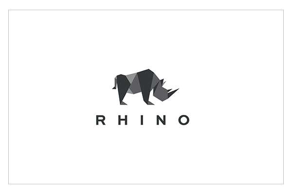 RHINO Origami Logo by Yuri Krasnoshchok