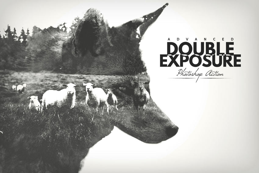 Advanced Double Exposure - Photoshop Action