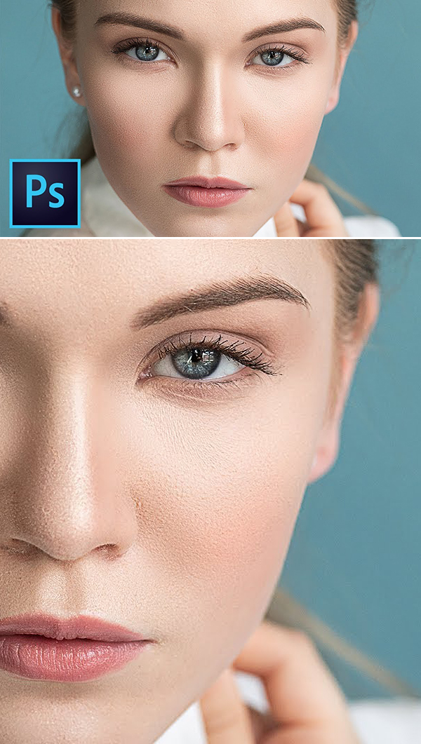 Learn How High-End Skin Retouching & Sculpting in Photoshop