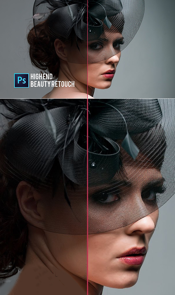 Easy High End Beauty Retouch Photoshop Tutorial