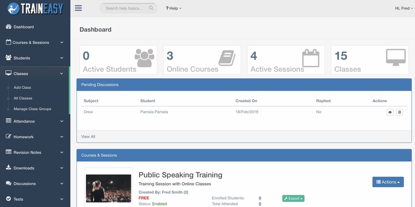 TrainEasy - Training  Learning Management System