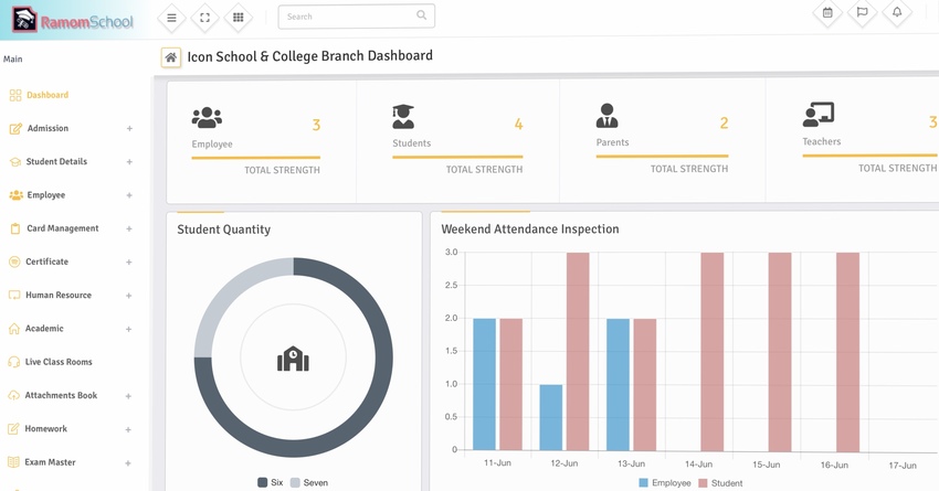 Ramom - Multibranch School Management System