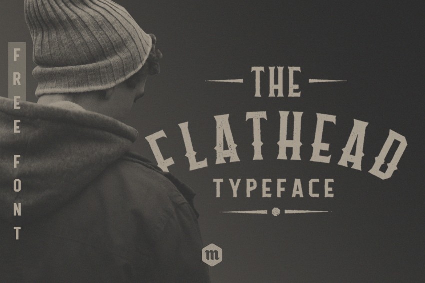 flathead modern gothic fonts