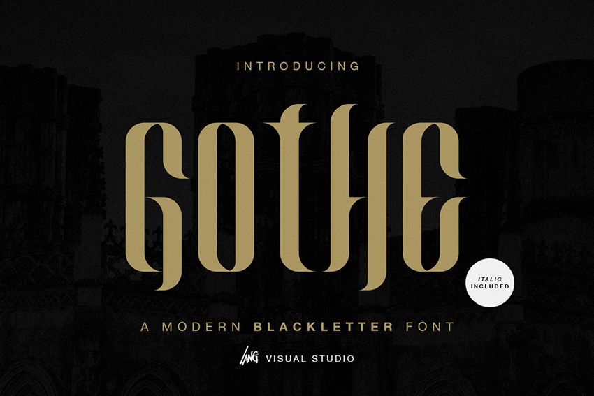 Gothe Modern Blackletter