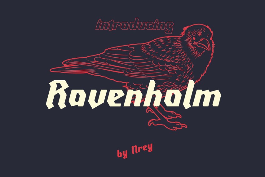 ravenholm modern blackletter
