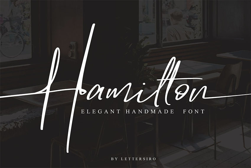 Hamilton - Elegant Signature Font