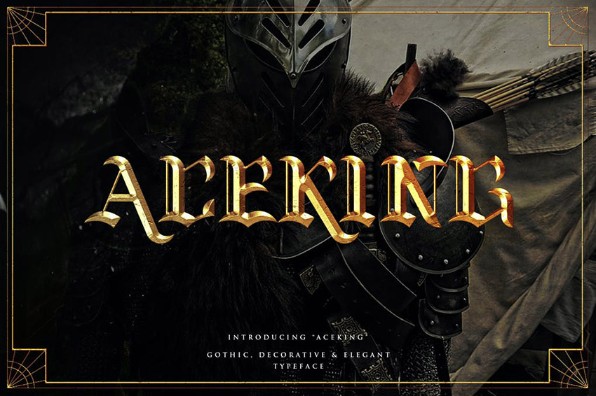 Aceking Gothic Font