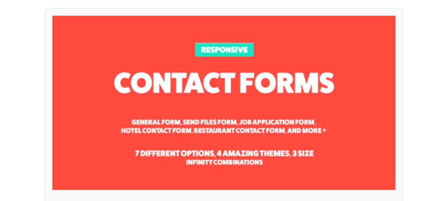 ContactMe Responsive Contact Form