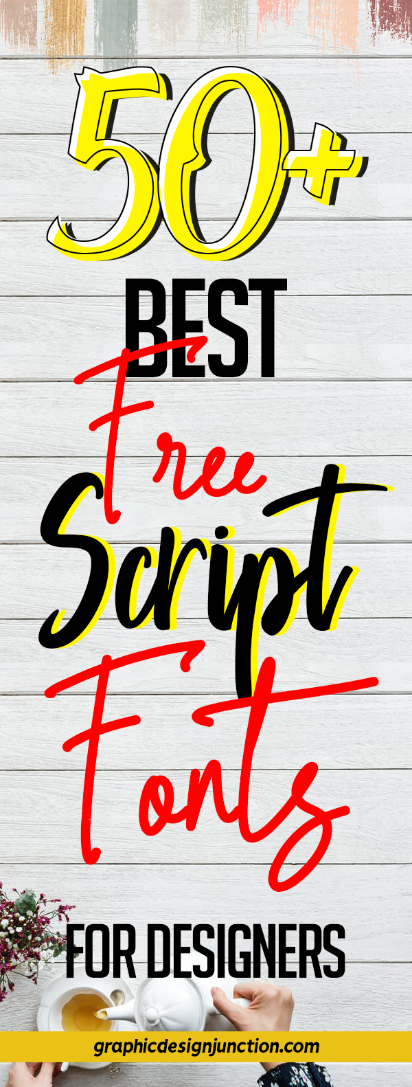 50+ Free Script Fonts for Graphic Designers