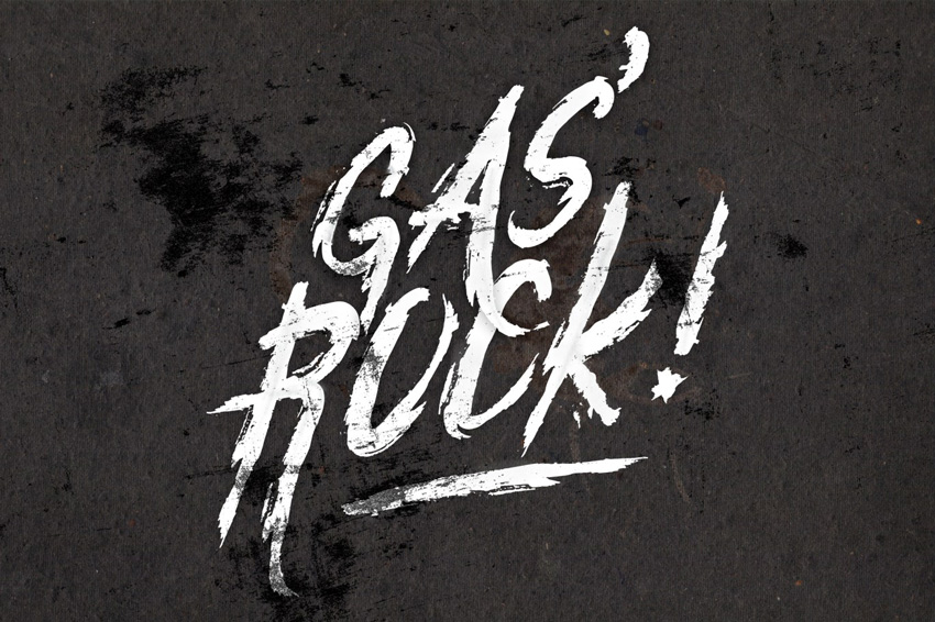 GasRock Font