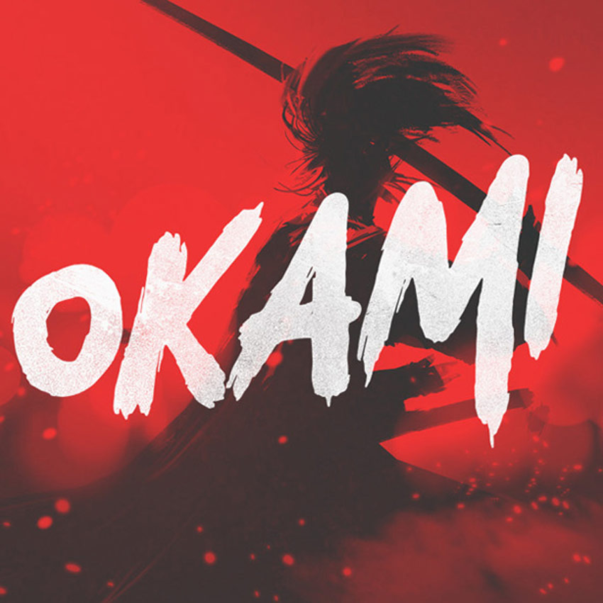 Okami - Brush Font 