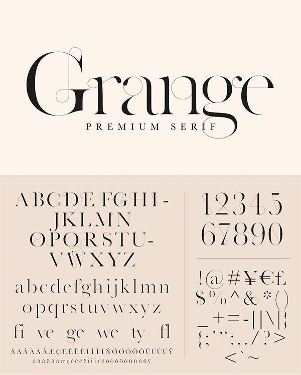 Grange - Premium Serif Font