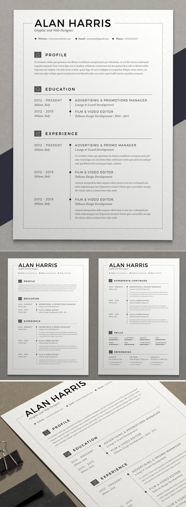 Resume Alan (2 pages)