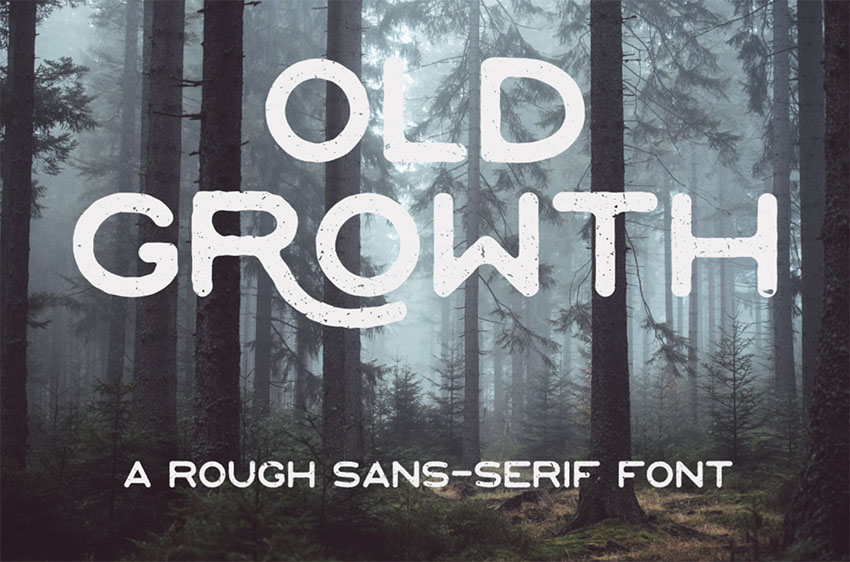 OLD GROWTH - FREE FONT