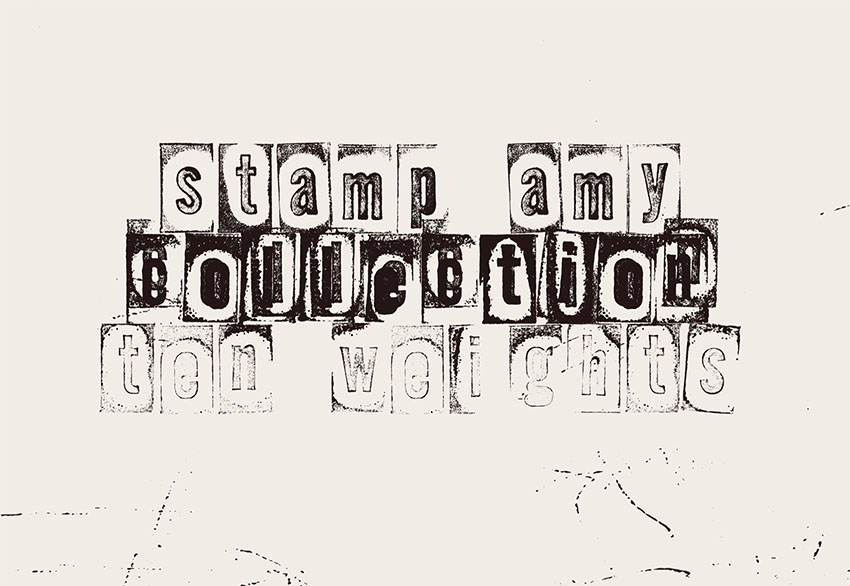 LRC Type - Stamp AMY Collection Free