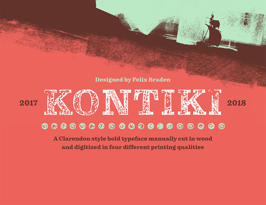 Typeface Kontiki