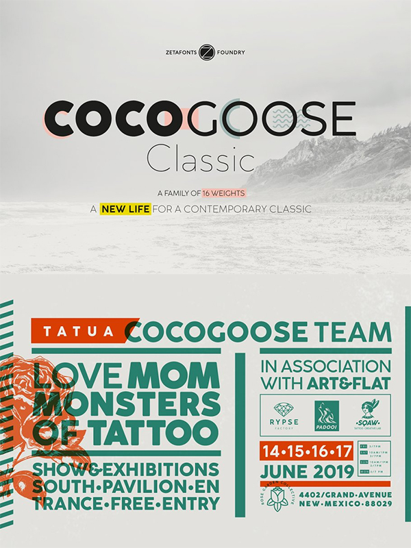 Cocogoose Classic Font